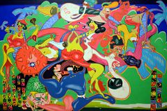49 Saigon - Peter Saul 1967 Whitney Museum Of American Art New York City.jpg